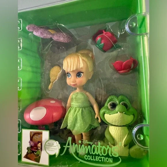Disney Animators Collection Tinkerbell Mini Doll New - Picture 2 of 5